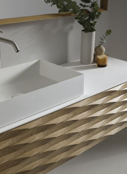 mobilier salle de bain en bois